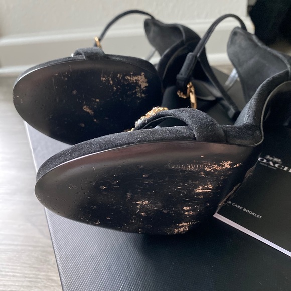 Coach suede sandals - Picture 4 of 5